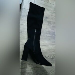 Wild Pair Black Over the Knee Boots